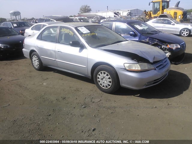 1HGCF86631A047901 - 2001 HONDA ACCORD VALUE SILVER photo 1