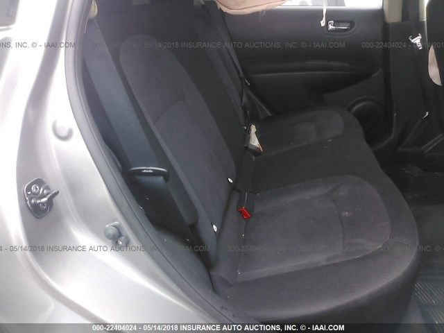 JN8AS5MV9CW392225 - 2012 NISSAN ROGUE S/SV GRAY photo 8