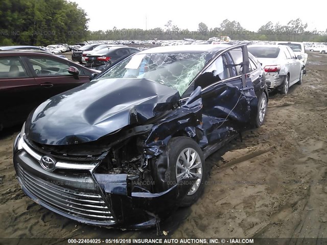 4T1BF1FKXFU967394 - 2015 TOYOTA CAMRY LE/XLE/SE/XSE Dark Blue photo 6
