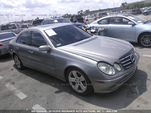 WDBUF65J43A242386 - 2003 MERCEDES-BENZ E 320 GRAY photo 1