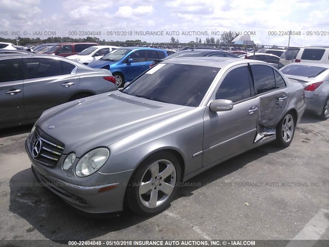 WDBUF65J43A242386 - 2003 MERCEDES-BENZ E 320 GRAY photo 2