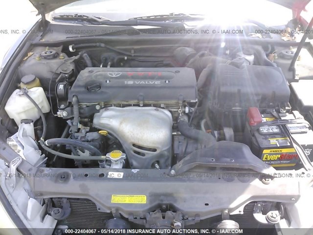 4T1BE32KX4U874232 - 2004 TOYOTA CAMRY LE/XLE/SE GRAY photo 10