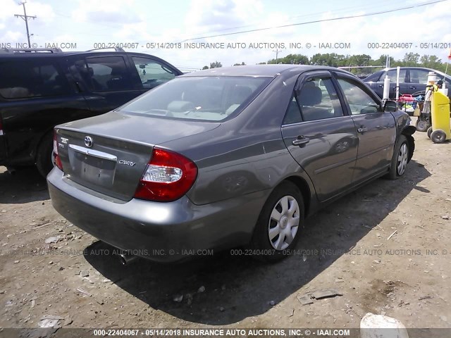 4T1BE32KX4U874232 - 2004 TOYOTA CAMRY LE/XLE/SE 灰色 照片 4