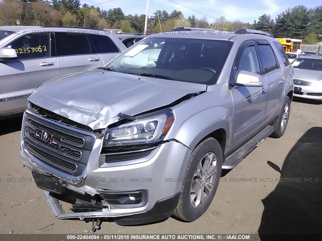 1GKKVRKD0FJ131046 - 2015 GMC ACADIA SLT-1 SILVER photo 2