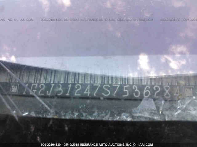 1G2JB1247S7536284 - 1995 PONTIAC SUNFIRE SE PURPLE photo 9