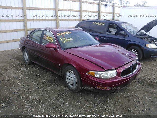 1G4HR54K93U187507 - 2003 BUICK LESABRE LIMITED RED photo 1