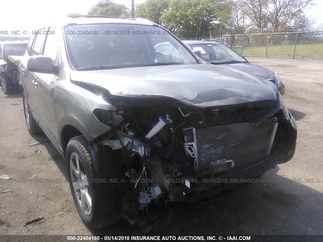 5NMSH73E98H171195 - 2008 HYUNDAI SANTA FE SE/LIMITED GREEN photo 6