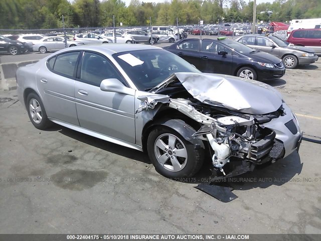 2G2WP552161137057 - 2006 PONTIAC GRAND PRIX ვერცხლისფერი ფოტო 1