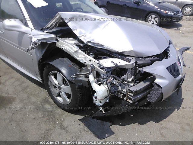 2G2WP552161137057 - 2006 PONTIAC GRAND PRIX ვერცხლისფერი ფოტო 6