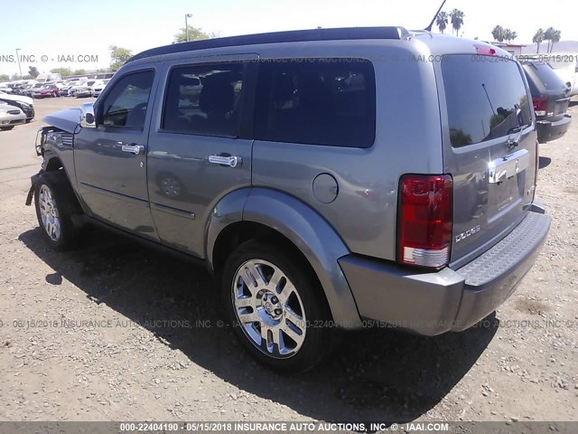 1D4PT4GK6BW601923 - 2011 DODGE NITRO HEAT GRAY photo 3