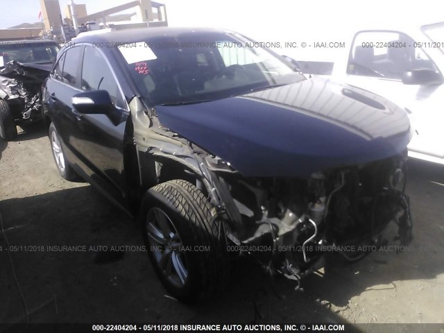 5J8TB4H37DL001228 - 2013 ACURA RDX BLACK photo 1