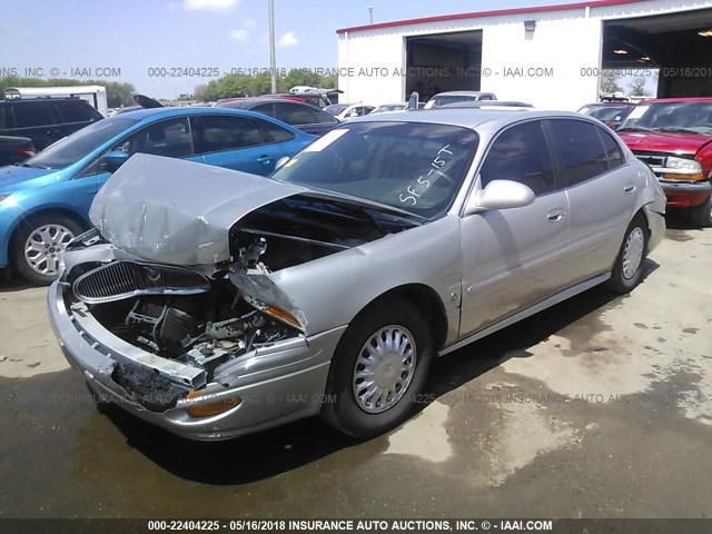 1G4HP52K75U102434 - 2005 BUICK LESABRE CUSTOM SILVER photo 2