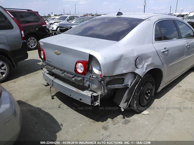 1G1ZC5EUXCF296940 - 2012 CHEVROLET MALIBU 1LT 银色 照片 6