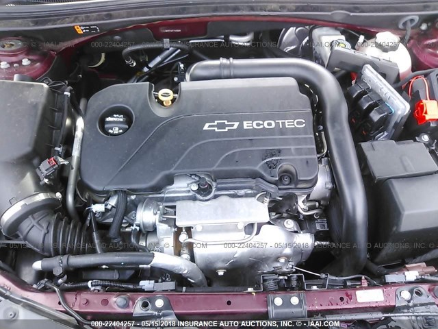 1G1ZB5ST3GF196506 - 2016 CHEVROLET MALIBU LS ბურგუნდია ფოტო 10