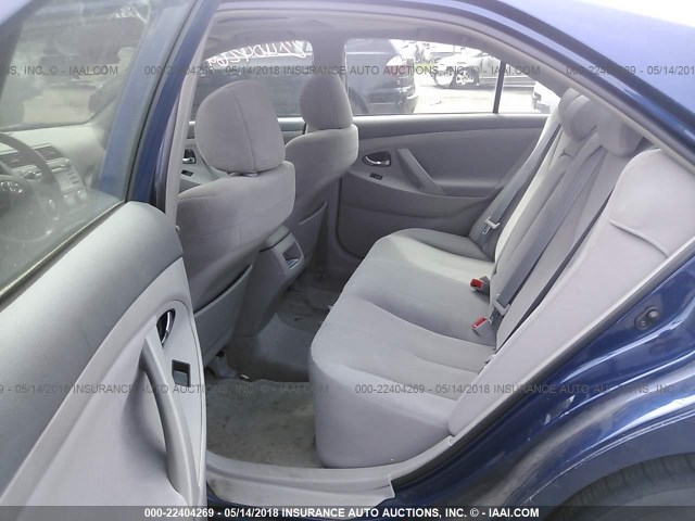 4T1BE46K17U112654 - 2007 TOYOTA CAMRY NEW GENERAT CE/LE/XLE/SE BLUE photo 8