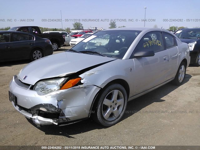 1G8AN15F26Z101855 - 2006 SATURN ION LEVEL 2 SILVER photo 2
