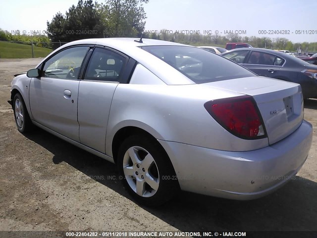 1G8AN15F26Z101855 - 2006 SATURN ION LEVEL 2 SILVER photo 3