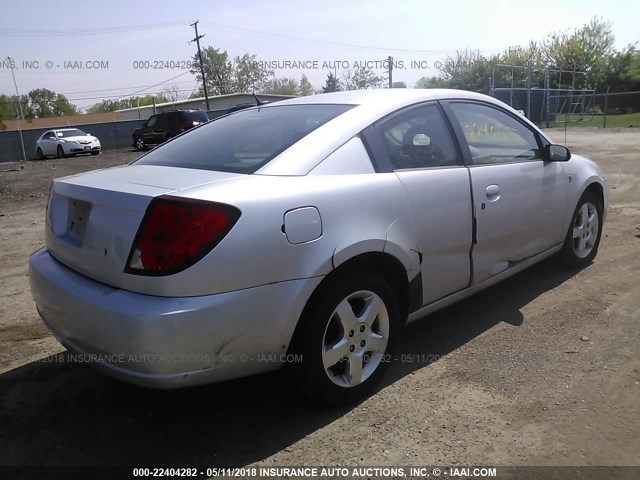 1G8AN15F26Z101855 - 2006 SATURN ION LEVEL 2 SILVER photo 4