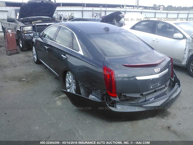 2G61M5S37H9141357 - 2017 CADILLAC XTS LUXURY GRAY photo 3