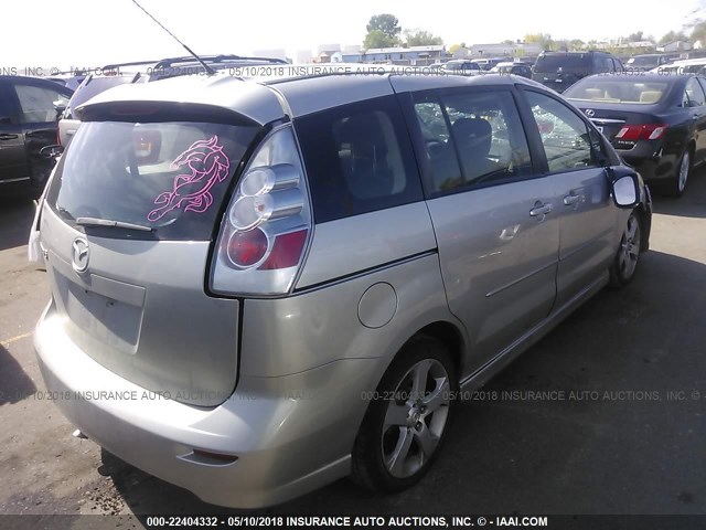 JM1CR293560113639 - 2006 MAZDA 5 SILVER photo 4