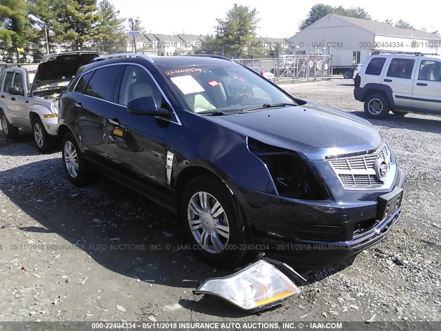 3GYFNDEY6AS535355 - 2010 CADILLAC SRX LUXURY COLLECTION BLUE photo 1