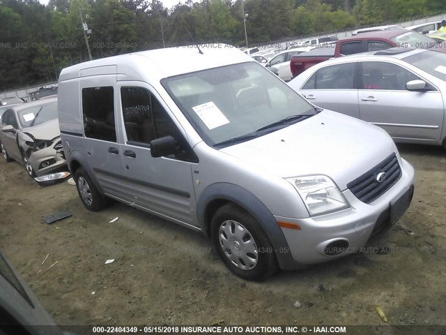 NM0LS6BN7DT143967 - 2013 FORD TRANSIT CONNECT XLT SILVER photo 1