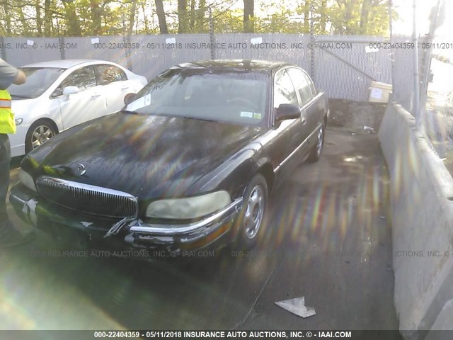 1G4CW52K5Y4208253 - 2000 BUICK PARK AVENUE  BLACK photo 2