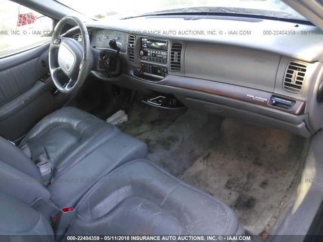 1G4CW52K5Y4208253 - 2000 BUICK PARK AVENUE  BLACK photo 5