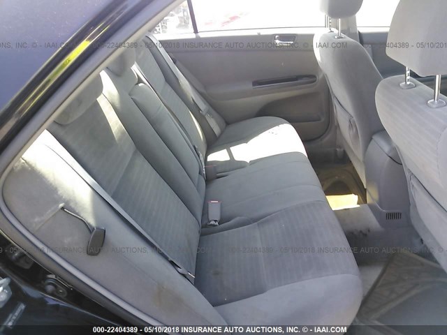 4T1BE32K05U025650 - 2005 TOYOTA CAMRY LE/XLE/SE შავი ფოტო 8