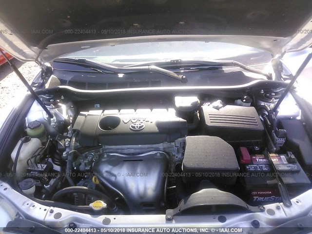 4T4BF3EK0AR021977 - 2010 TOYOTA CAMRY SE/LE/XLE Gümüş foto 10