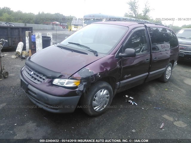 1P4GP44G0WB623801 - 1998 PLYMOUTH GRAND VOYAGER SE/EXPRESSO MAROON photo 2