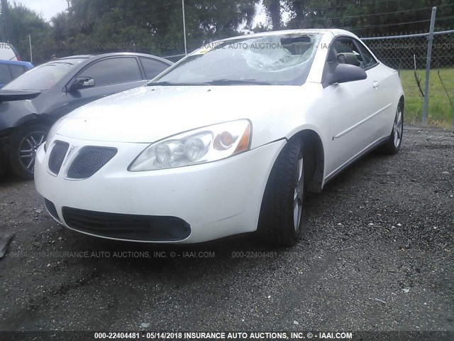 1G2ZM361964266183 - 2006 PONTIAC G6 GTP WHITE photo 6