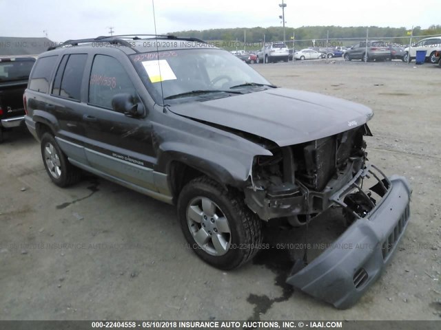 1J4GW58S5XC769452 - 1999 JEEP GRAND CHEROKEE LAREDO GRAY photo 1