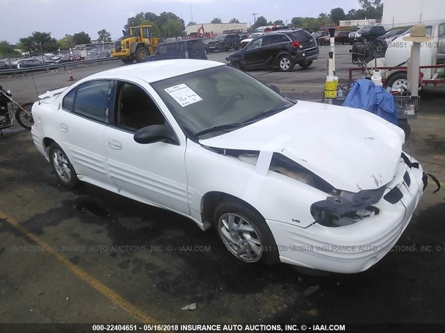 1G2NF52E22M690019 - 2002 PONTIAC GRAND AM SE1 WHITE photo 1