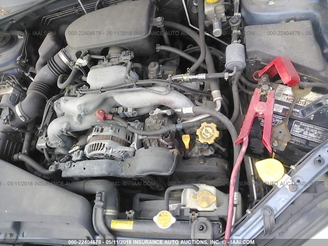 4S4BP62C377312244 - 2007 SUBARU LEGACY OUTBACK 2.5I LIMITED BLUE photo 10