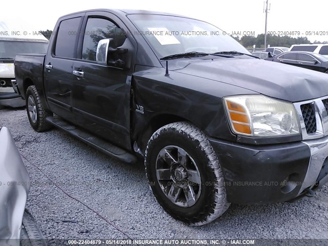 1N6AA07AX4N537867 - 2004 NISSAN TITAN XE/SE/LE GRAY photo 6