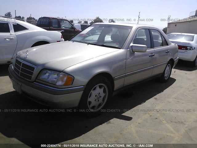 WDBHA28E6VF515017 - 1997 MERCEDES-BENZ C 280 GOLD photo 2