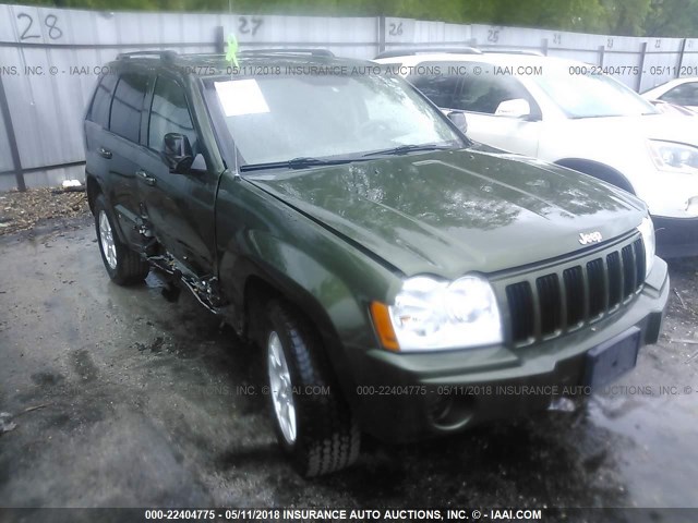 1J8HR48P97C548811 - 2007 JEEP GRAND CHEROKEE LAREDO/COLUMBIA/FREEDOM 绿色 照片 1