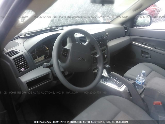 1J8HR48P97C548811 - 2007 JEEP GRAND CHEROKEE LAREDO/COLUMBIA/FREEDOM 绿色 照片 5