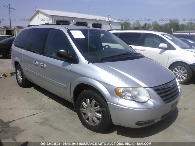 2A4GP54L26R812694 - 2006 CHRYSLER TOWN & COUNTRY TOURING SILVER photo 1