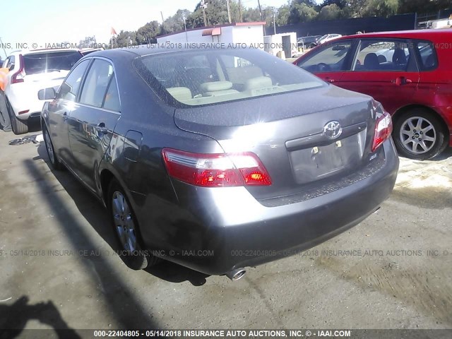 JTNBK46K773016767 - 2007 TOYOTA CAMRY NEW GENERAT LE/XLE/SE GRAY photo 3