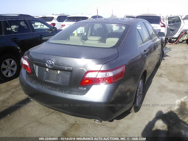 JTNBK46K773016767 - 2007 TOYOTA CAMRY NEW GENERAT LE/XLE/SE GRAY photo 4