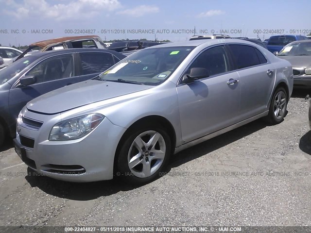 1G1ZG57B99F144785 - 2009 CHEVROLET MALIBU LS SILVER photo 2