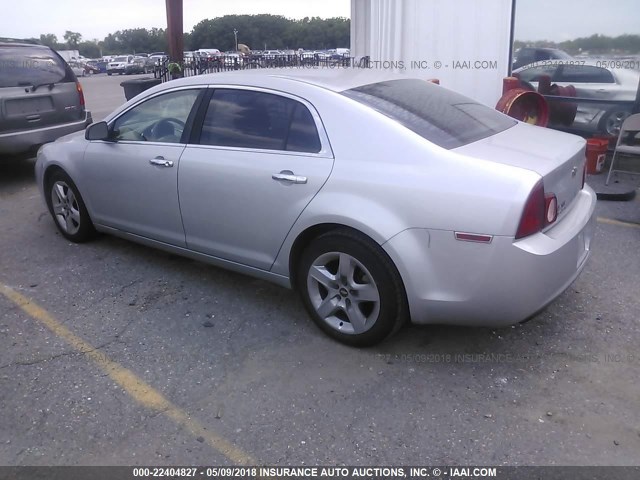 1G1ZG57B99F144785 - 2009 CHEVROLET MALIBU LS SILVER photo 3
