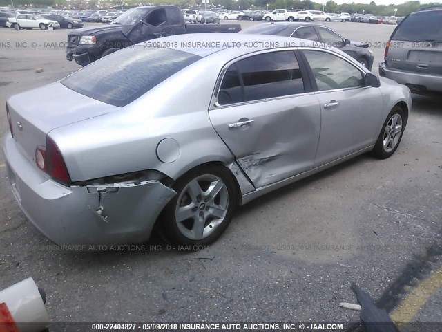 1G1ZG57B99F144785 - 2009 CHEVROLET MALIBU LS SILVER photo 4