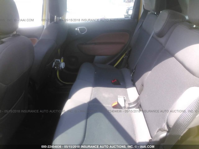 ZFBCFADH8EZ023002 - 2014 FIAT 500L TREKKING YELLOW photo 8