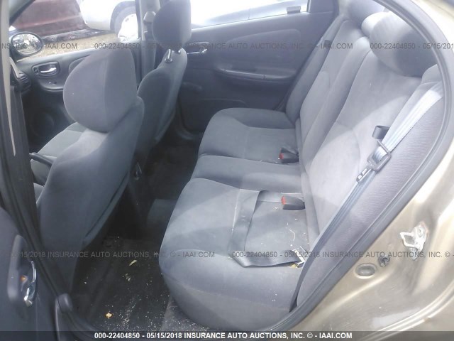 1B3ES46CXYD869364 - 2000 DODGE NEON ES TAN photo 8