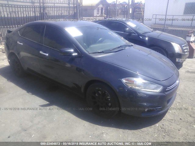 1C3CDFCH9DD320748 - 2013 DODGE DART LIMITED/R/T GRAY photo 1