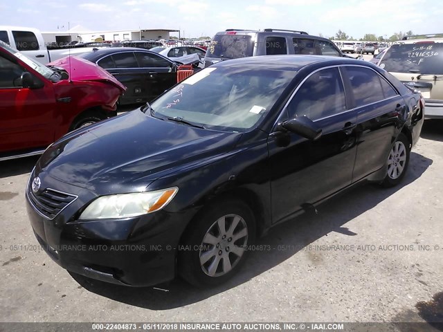 4T1BE46K97U692820 - 2007 TOYOTA CAMRY NEW GENERAT CE/LE/XLE/SE BLACK photo 2