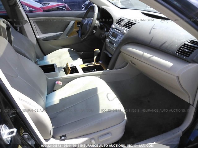 4T1BE46K97U692820 - 2007 TOYOTA CAMRY NEW GENERAT CE/LE/XLE/SE BLACK photo 5